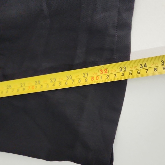 Shein Dress Size 2xl Curve Black Long Sleeve Dress Wrap Design and Deep V-Neck - Picture 5 of 7